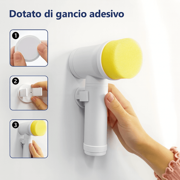 Spazzola Elettrica Rotante 3 in 1 - Aklear